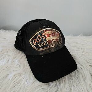 Ron Jon surf shop Clearwater Beach adjustable mesh back vintage trucker hat